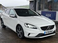 Used Volvo V40 R-Design Pro 2018 White Hatchback
