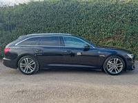 Used Audi A6 S-Line 204 HP (150 kW) 2019 Black Estate