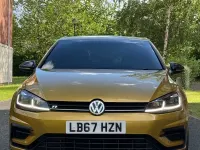 Used VW Golf VII R 2017 Yellow Hatchback