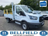 Used Ford Transit 130 HP (95 kW) 2019 White Cabriolet