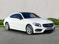 Used Mercedes C220 AMG Line Premium 2017 White Coupe