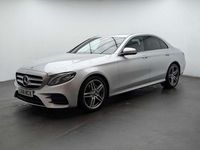 Used Mercedes E220 AMG line 194 HP (142 kW) 2018 Silver Sedan