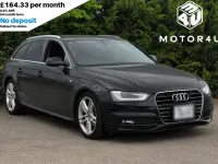 Used Audi A4 S-Line 2013 Black Estate