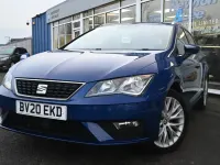 Second-hand Seat Leon SE Dynamic 115 CP (84 kW) 2020 Albastru Break