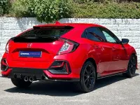 Used Honda Civic Sport 182 HP (133 kW) 2021 Rallye red Hatchback