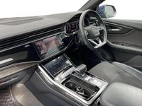 Used Audi Q8 S-Line 281 HP (206 kW) 2018 Blue SUV