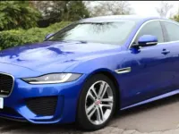 Used Jaguar XE R-Dynamic 180 HP (132 kW) 2019 Blue Sedan