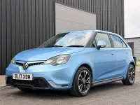 Used MG MG3 2017 Blue Hatchback