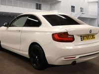 Used BMW 218 Sport Line 2015 White Coupe