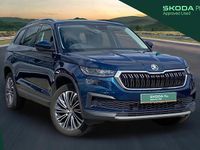 Used Skoda Kodiaq SE L Executive 150 HP (110 kW) 2023 Petrol blue metallic SUV