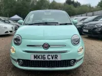 Used Fiat 500 Lounge 69 HP (50 kW) 2016 Green Hatchback