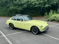 Used MG B GT 1976 Yellow Coupe