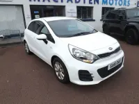 Used Kia Rio 84 HP (61 kW) 2016 White Hatchback