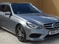 Used Mercedes E220 AMG 170 HP (125 kW) 2014 Silver Estate