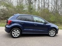 Used VW Polo SE 85 HP (62 kW) 2010 Blue Hatchback