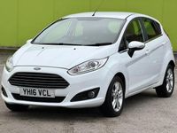 Used Ford Fiesta Zetec 2016 White Hatchback