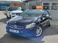 Used Mercedes A180 109 HP (80 kW) 2015 Black Hatchback