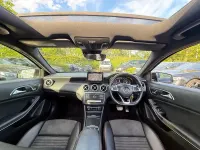 Used Mercedes A200 AMG line 2018 Black Hatchback