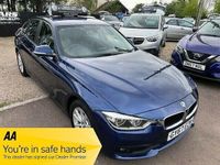 Begagnad BMW 320 Efficient Dynamics 2017 Blå Sedan