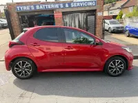Used Toyota Yaris Hybrid Design 2023 Red Hatchback