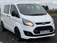 Used Ford Transit Custom 125 HP (91 kW) 2014 White MPV