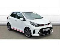 Used Kia Picanto GT-Line S 101 HP (74 kW) 2022 White Hatchback