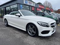 Used Mercedes C300 AMG Line Premium Plus 245 HP (180 kW) 2017 White Cabriolet
