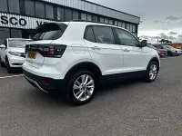 Used VW T-Cross SE 110 HP (80 kW) 2022 White SUV