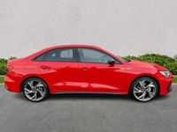 Used Audi A3 Black Edition 150 HP (110 kW) 2025 Red Sedan