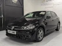 Used VW Polo R-line 80 HP (58 kW) 2022 Black Hatchback