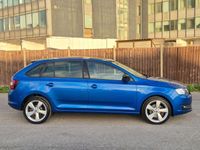 Used Skoda Rapid Sport 105 HP (77 kW) 2015 Blue Hatchback