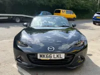 Used Mazda MX5 Inclusive 131 HP (96 kW) 2016 Black Cabriolet