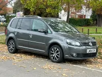 Used VW Touran 140 HP (102 kW) 2015 Grey MPV