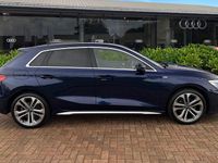 Used Audi A3 S-Line 150 HP (110 kW) 2025 Blue Hatchback
