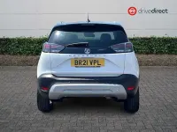 Used Vauxhall Crossland SRi 130 HP (95 kW) 2021 White SUV