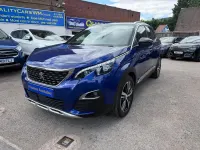 Used Peugeot 3008 GT-line 130 HP (95 kW) 2019 Blue SUV