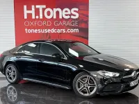 Used Mercedes CLA220 AMG line 190 HP (139 kW) 2021 Black Coupe