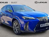 Used Lexus UX Sport Line 184 HP (135 kW) 2022 Azure blue SUV