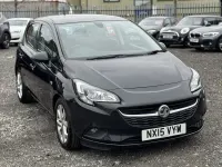 Used Vauxhall Corsa Excite 2015 Black Hatchback