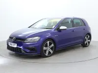 Used VW Golf VII R 310 HP (228 kW) 2018 Blue Hatchback