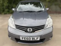 Used Nissan Note Tekna 110 HP (80 kW) 2010 Grey Hatchback