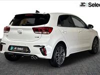 Used Kia Rio GT-Line S 117 HP (86 kW) 2023 White Hatchback