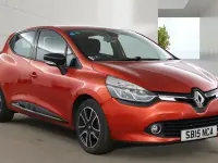 Used Renault Clio Dynamique 75 HP (55 kW) 2015 Red Hatchback
