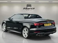 Used Audi A3 Cabriolet S-Line 2020 Black Cabriolet
