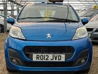 Used Peugeot 107 Active 68 HP (50 kW) 2012 Blue Hatchback