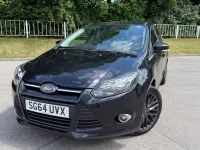 Used Ford Focus Zetec 115 HP (84 kW) 2014 Black Hatchback
