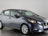 Used Nissan Micra Acenta 92 HP (67 kW) 2021 Grey Hatchback