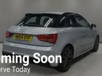 Używany Audi A1 S-Line 2014 Srebrny Hatchback