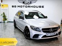Used Mercedes C200 AMG line 2021 Silver Estate