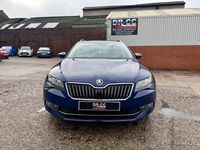 Used Skoda Superb SE Technology 150 HP (110 kW) 2017 Blue Estate
